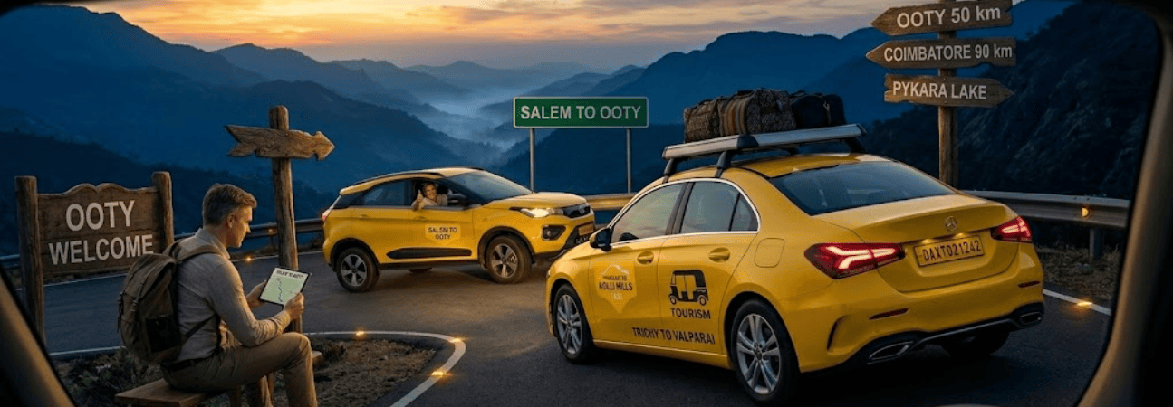 Book Salem to Ooty Outstation Taxi
