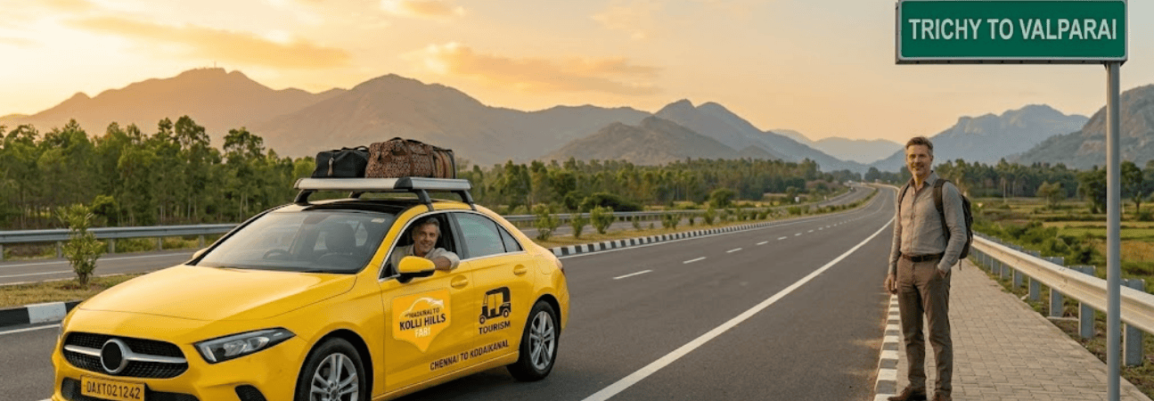 Book Trichy to Valparai Outstation Taxi
